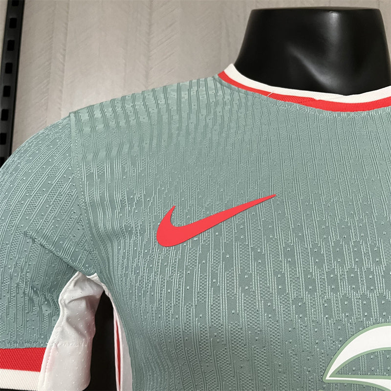 Camiseta Atlético de Madrid Segunda Equipación Verde 24/25 (Versión Jugador)