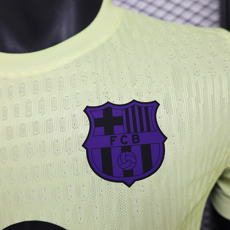 Camiseta Barcelona Edición Especial Amarillo 24/25 Hombre (Versión Jugador)