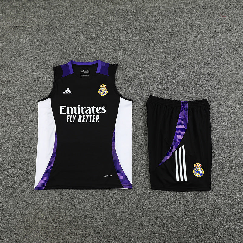 REAL MADRID CONJUNTO SIN MANGAS ENTRENAMIENTO 24/25 HOMBRE