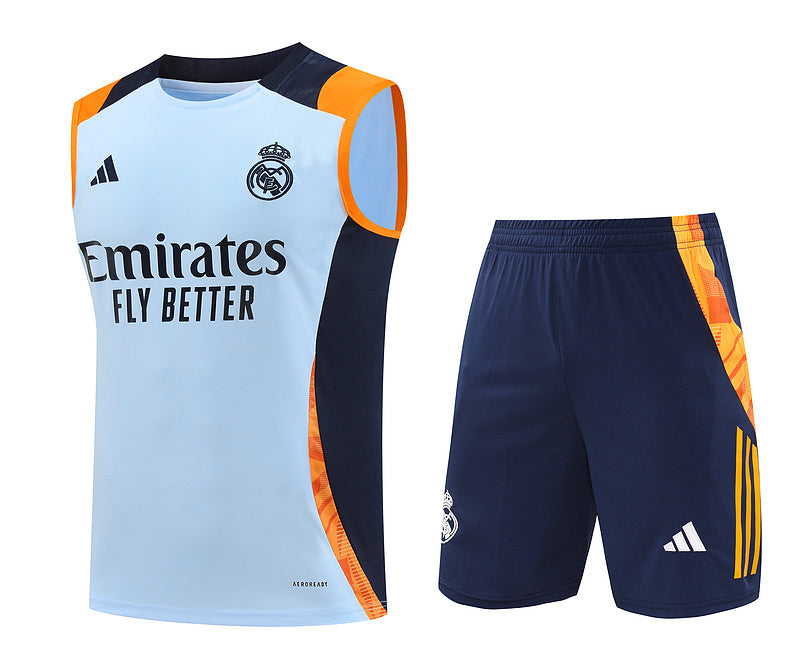 REAL MADRID CONJUNTO SIN MANGAS ENTRENAMIENTO 24/25 HOMBRE