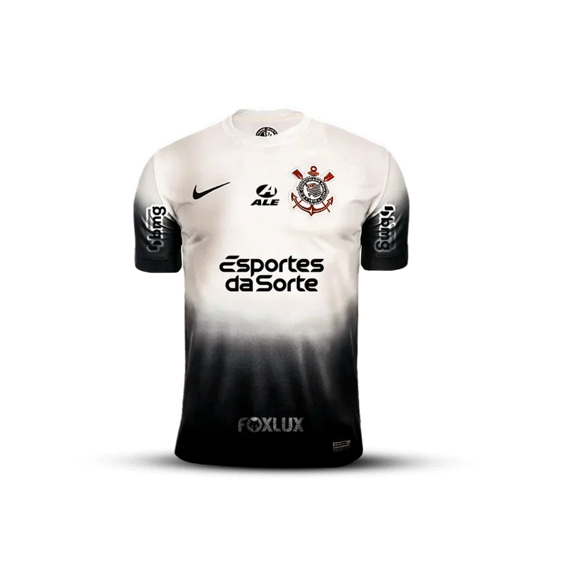 Corinthians Player Version 2024/2025 White Shirt - Launch WITH SPONSORS