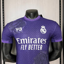 CAMISETA REAL MADRID Y-3 MORADA 24/25 HOMBRE (VERSIÓN JUGADOR)