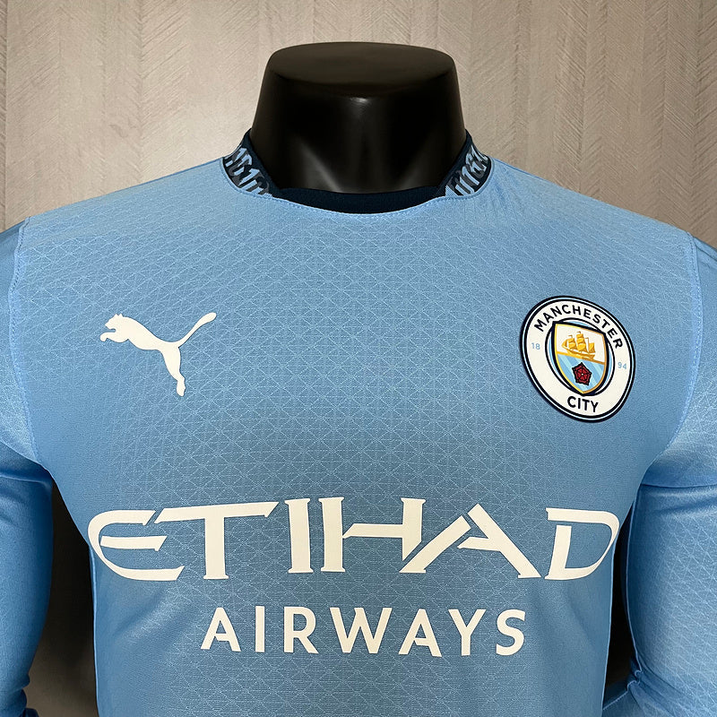 MANCHESTER CITY  I 24/25 HOMBRE (MANGA LARGA) VERSIÓN JUGADOR