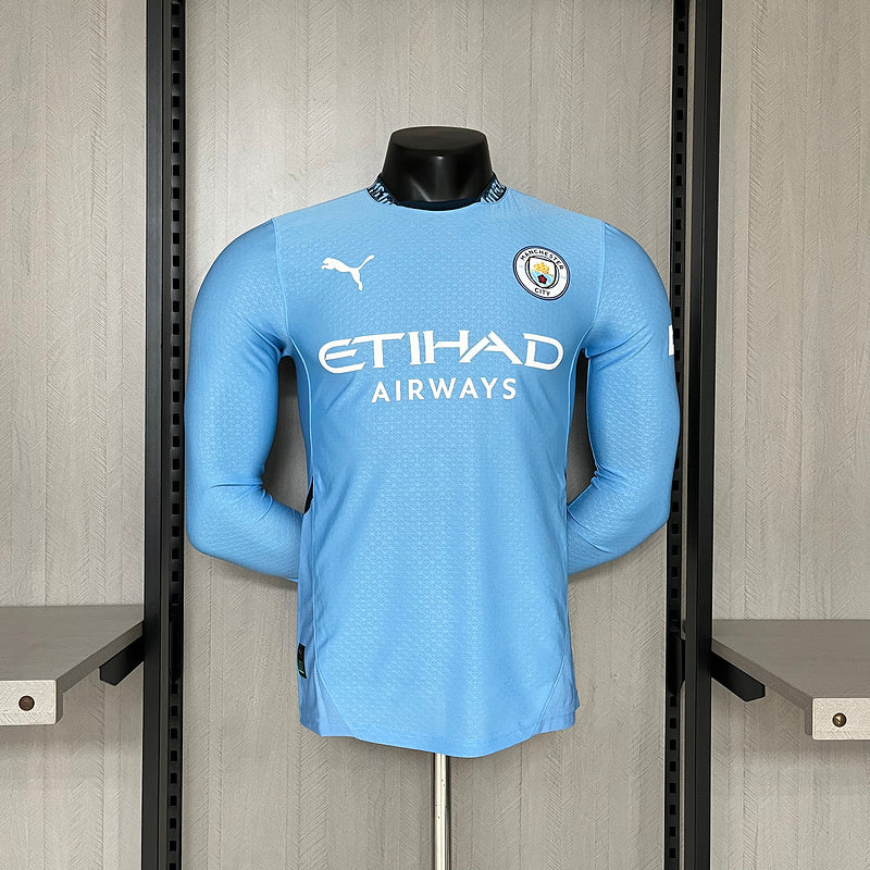 MANCHESTER CITY  I 24/25 HOMBRE (MANGA LARGA) VERSIÓN JUGADOR