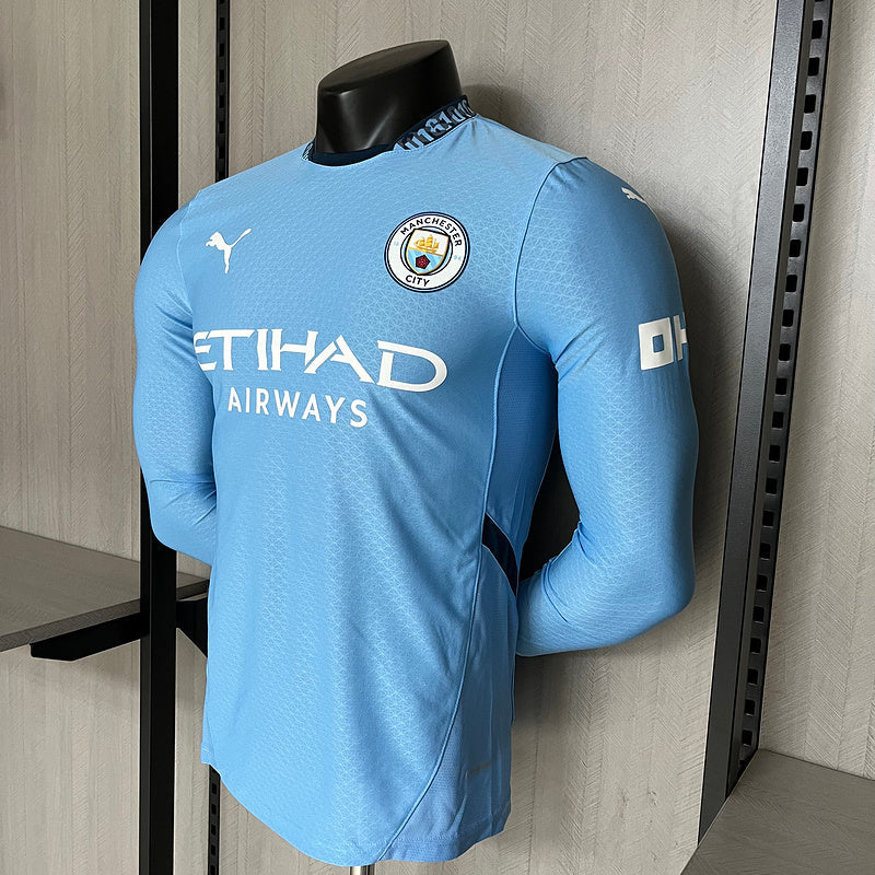 MANCHESTER CITY  I 24/25 HOMBRE (MANGA LARGA) VERSIÓN JUGADOR