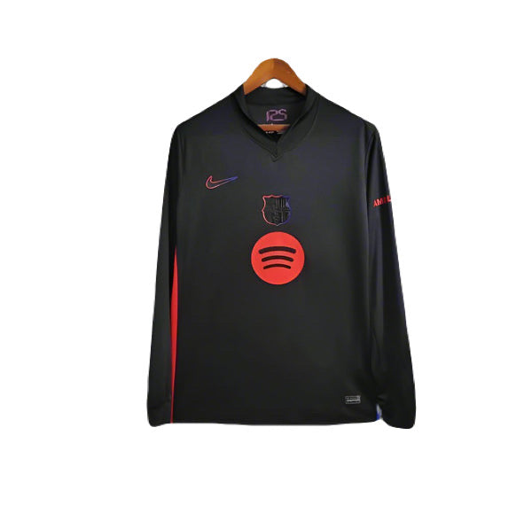 Camiseta Barcelona Segunda Equipación 24/25 Hombre (Manga Larga)