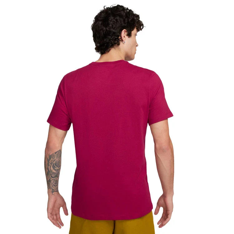 Camiseta Barcelona Casual  Arce Rojo Hombre