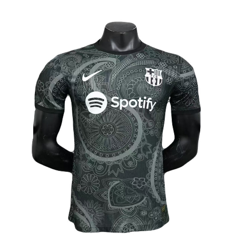 Camiseta Barcelona Edición Especial Negro 24/25 Hombre (Versión Jugador)