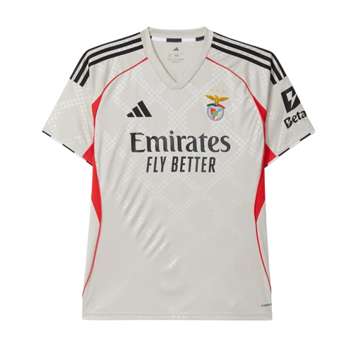SL Benfica 2025-2026 Away Shirt Beige