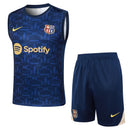 BARCELONA CONJUNTO SIN MANGAS ENTRENAMIENTO 24/25 HOMBRE